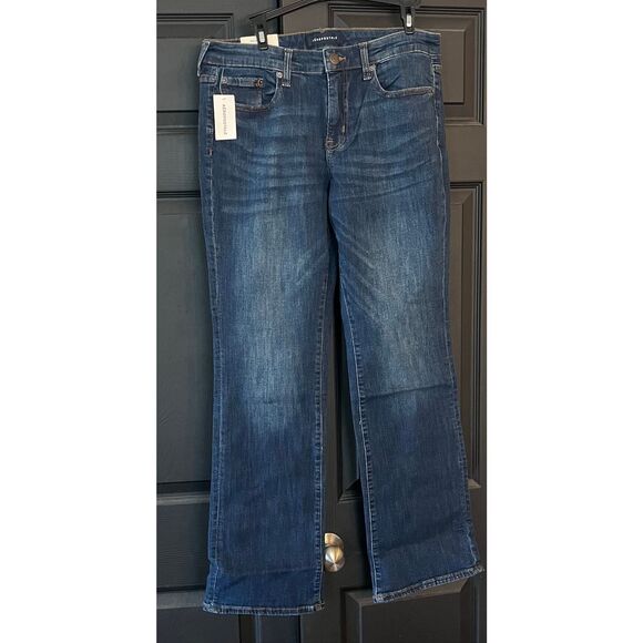 AEROPOSTALE Womens Aero Mid Rise Bootcut Jean-12R - Picture 3 of 7